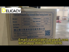 অটোমেটিক আপলোডার এবং শীট ফিডিং সিস্টেম 83 / 99 / 127mm নীচের তৈরীর লাইন জন্য