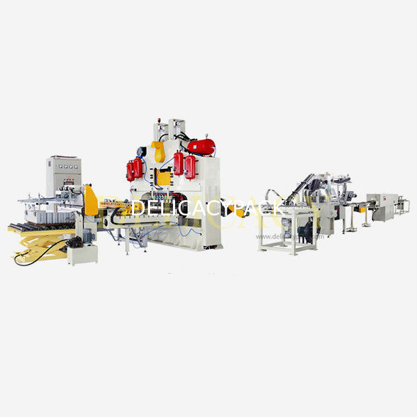 3 ফেজ 380V সহজ ওপেন এন্ড মেশিন টিনের জন্য স্বয়ংক্রিয়ভাবে ঢাকনা তৈরি শেষ করতে পারে