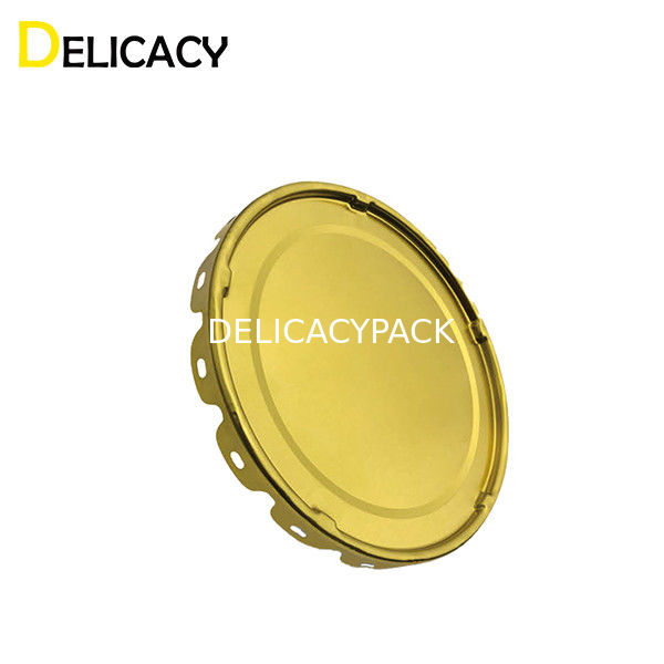 টিনপ্লেট সাবস্ট্রেট আয়রন মেটাল ক্যান ঢাকনা 10L রাউন্ড ইন্ডাস্ট্রিয়াল কেমিক্যাল পেইন্টের জন্য