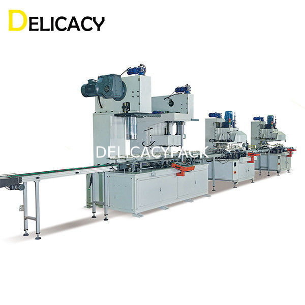 রাসায়নিক শিল্পের জন্য 35KW স্বয়ংক্রিয় টিন ক্যান উত্পাদন লাইন বাটি তৈরি করতে পারেন