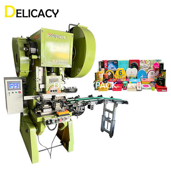 380V 50Hz স্বয়ংক্রিয় টিন টিন বক্স তৈরির জন্য 3.7KW মেশিন চাপতে পারে