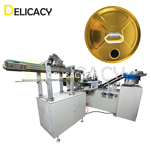 গোলাকার ক্যাপগুলির জন্য স্বয়ংক্রিয় হ্যান্ডেল স্পট ওয়েল্ডারঃ বৃত্তাকার ওয়ার্কপিসের ওয়েল্ডিংয়ের দক্ষতা বৃদ্ধি