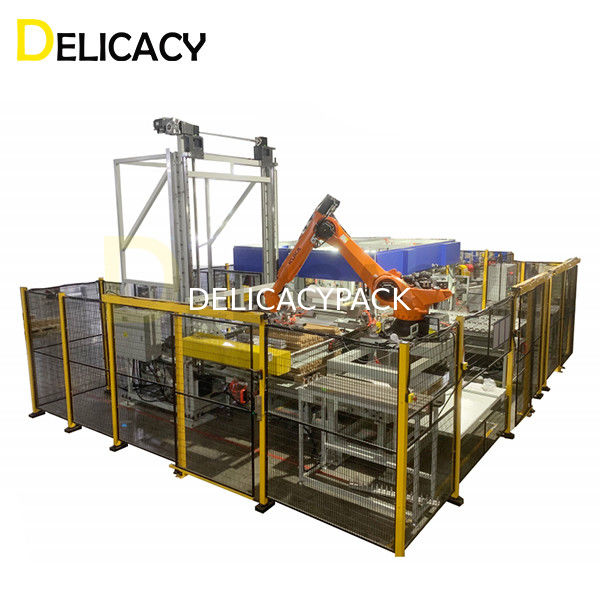 ইজি-পিলিং লিডের জন্য সম্পূর্ণ স্বয়ংক্রিয় রোবোটিক প্যাকেজিং মেশিনের মাধ্যমে উৎপাদন দক্ষতা বৃদ্ধি