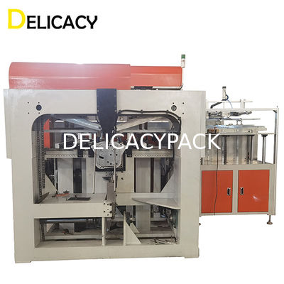 কুকি চা বিস্কুট ক্যানের জন্য 7.5Kw স্বয়ংক্রিয় টিনের বাক্স তৈরির মেশিন